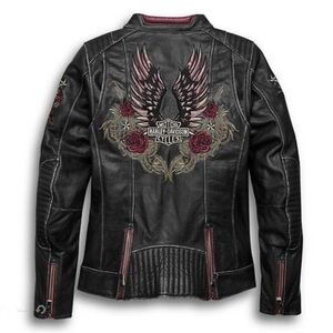 Harley-Davidson Rare Cant Leather Jacket